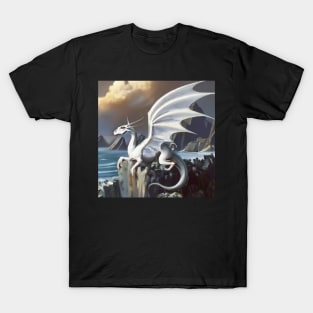 white dragon T-Shirt